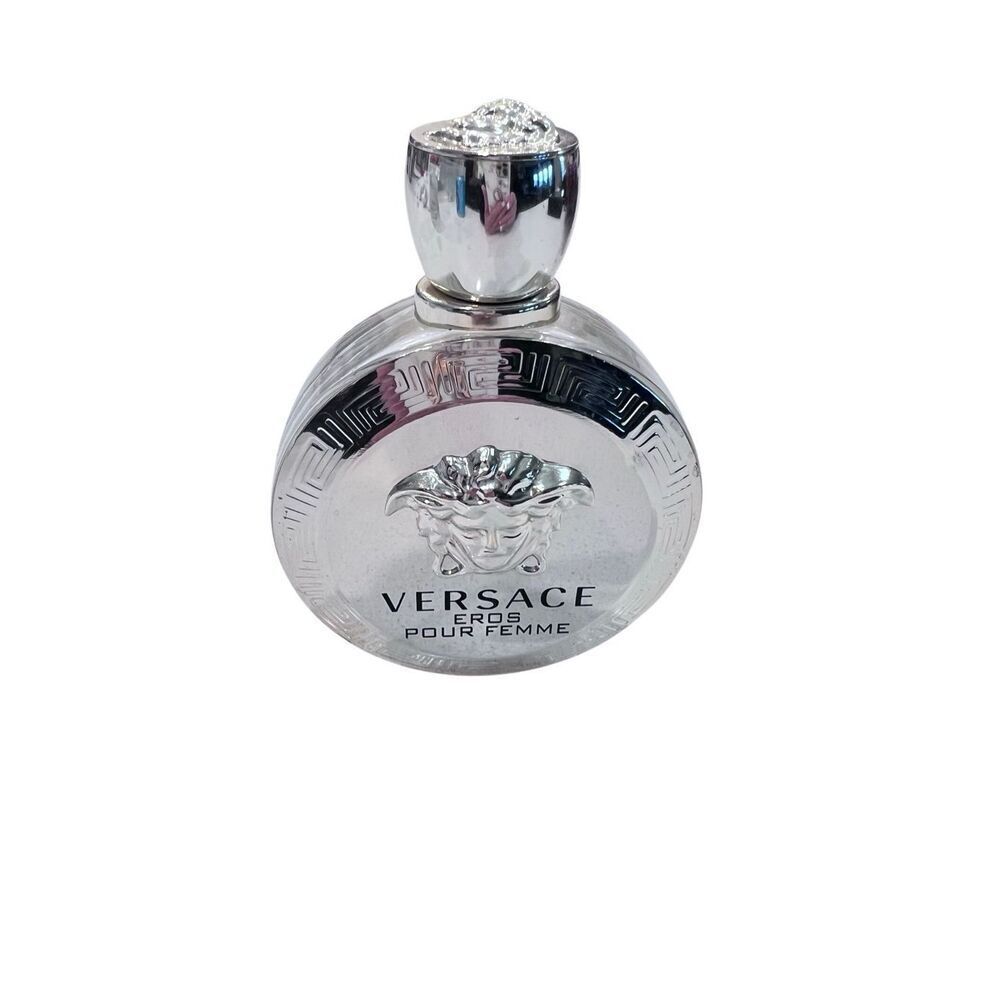 Versace Women's Eros Fragrance Pour Femme Empty Bottle with Gold Accents OS